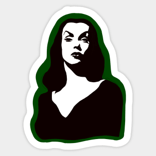 Vampira Sticker